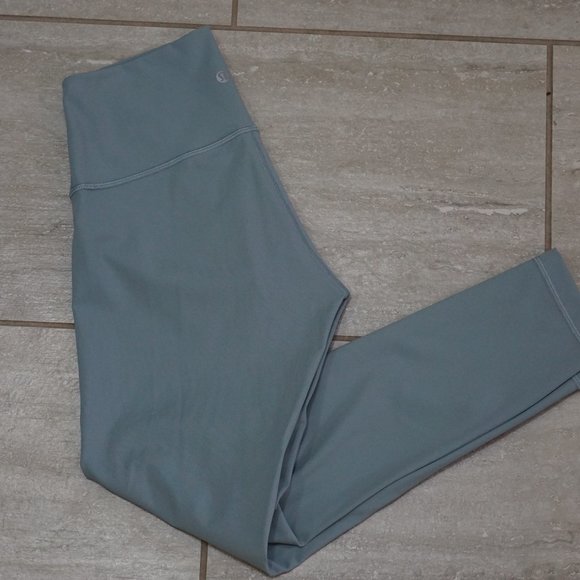 Lululemon Wunder Under High Rise Legging  Womens Size 8 Color Blue Cast - Picture 2 of 6